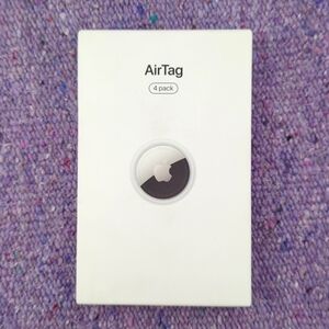 (4) Apple AirTags BRAND NEW. Never opened.